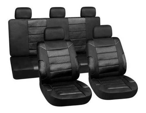 Funda Cubre Asiento Universal Negro Classic Motorlife