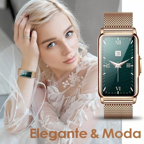 Smartwatch Para Mujer Reloj Inteligente Smart Band Bluetooth