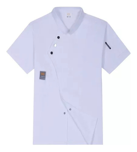 Camisa Filipina De Manga Corta Con Bolsillo Para Uniforme De