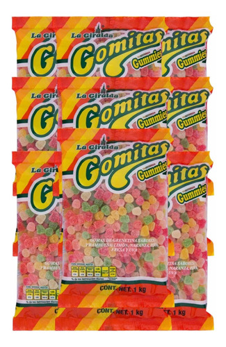 La Giralda Mini Gomitas Clásicas Azúcar 11 Kg