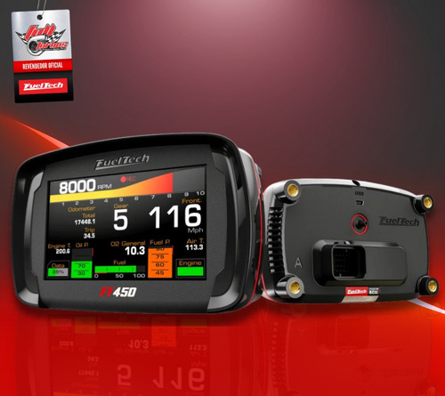 Fueltech Ft450 Com Chicote 6m + Brindes + 12x Sem Juros