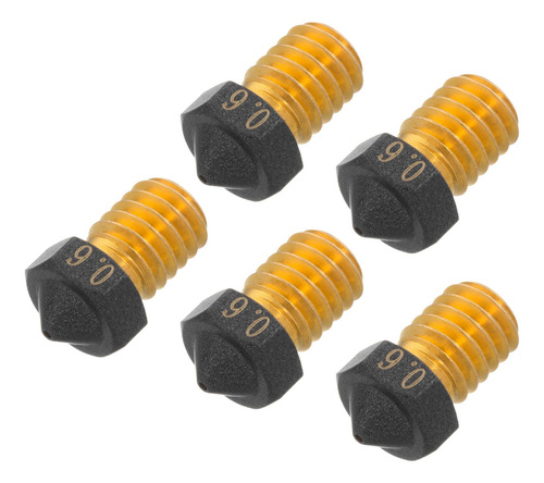Boquilla Impresora 3d Estilo V6 0,6 Mm Laton Revestimiento 5