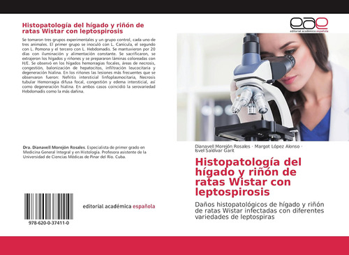 Libro:histopatología Del Hígado Y Riñón De Ratas Wistar Con