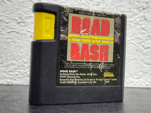 Road Rash 1991 Ea Para Sega Genesis Usado Original (Usado)