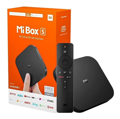 Tv Box Xiaomi Mi Box S Ultimo Modelo 4k Hd - Otec