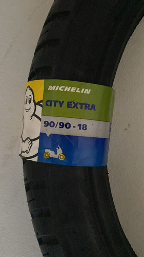 Neumático City Extra Michelin 90/90-18 Tras Cg Titan 125-150-160