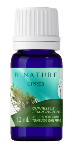 Aceite Esencial Ciprés 10 Ml Bnature 100% Puro Y Natural