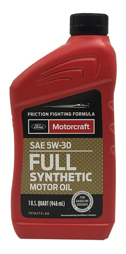 Aceite Sae 5w30 Motorcraft Full Synthetic 946 Ml