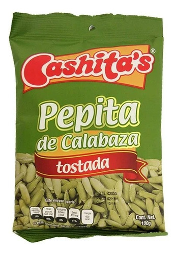 Pepita De Calabaza Cashita's Tostada 100 G