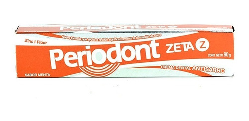 Periodont Crema Dental Antisarro  Zeta 90 G