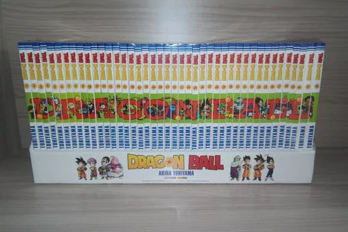 Box Mangá Dragon Ball Completo 42 Volumes + Poster em Promoção na