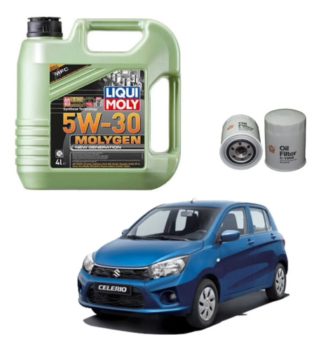 Kit Mantencion Suzuki Celerio 1.0 / 4l + Filtro - Líquimoly 