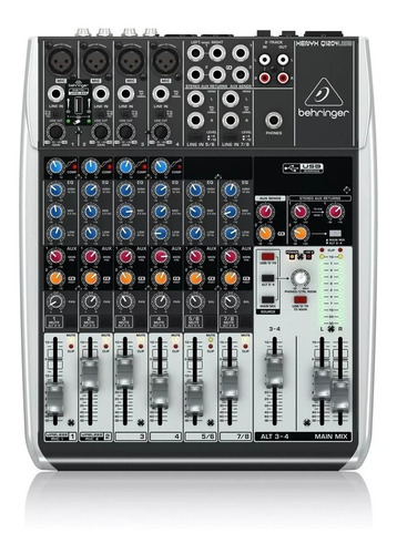 Behringer Q1204usb - Mezcladora Análoga+ Grant. Tnda Oficial