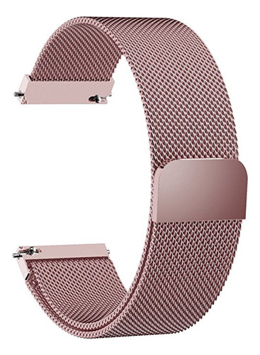 Pulseira Magnética Para Zeblaze Gts 3 Pro, Cabon Rover X Cor Rose pink