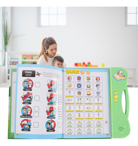 Livro Sonoro Interativo Para Crianças Em Inglês E Árabe