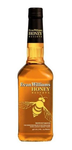 Whisky Evan Wiliiams Honey Bourbon Whiskey Importado 750 Ml