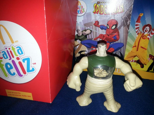 Hombre De Arena De Spiderman Marvel Mc Donald Juguete Niños