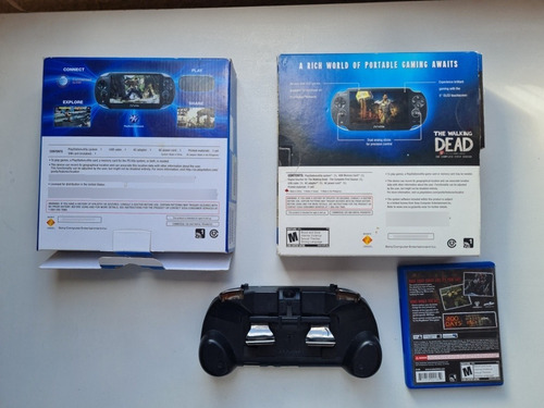 Imagen 3 de 6 de Ps Vita Oled Edición The Walking Dead Completo Caja Original
