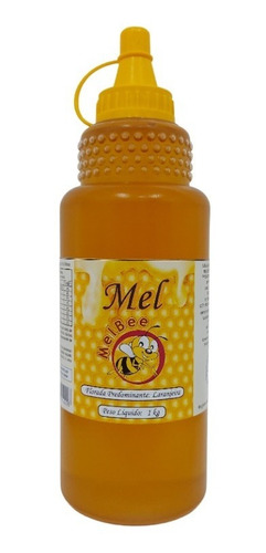Mel De Abelha - 100% Puro -bisnaga 1 Kg- Florada Laranjeira