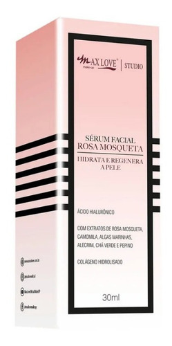 Imagem 6 de 6 de Sérum Facial Rosa Mosqueta Com Colágeno E Ácido Hialurôn