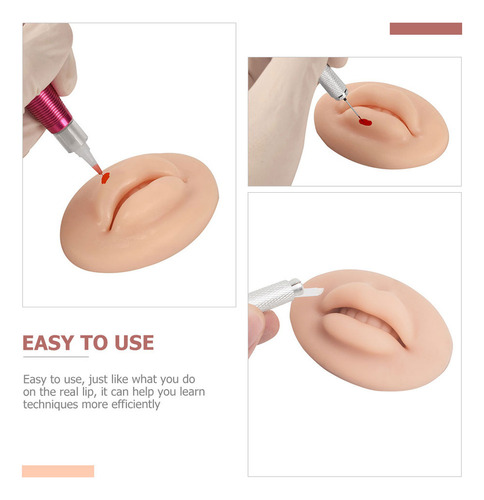 I Modelo De Maniquí De Silicona Para Practicar Labios, 2