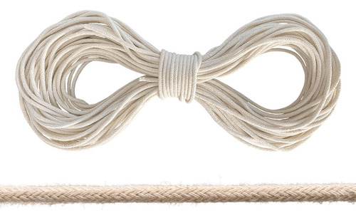 Cordão Trançado De Estilo Vintage Para Tricô Crochê 500m 4mm
