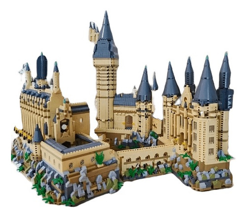 Micro Bricks City Creative Medieval Magic Castle Series