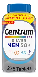 Centrum Silver Men +50 Multivitaminas 275 Pastillas