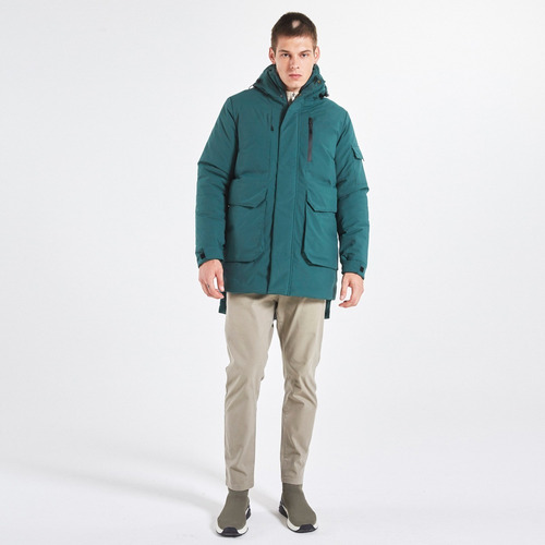 Campera Inflada Sauron Green