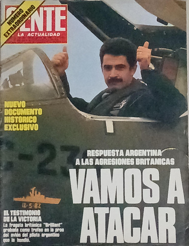 Revista Gente N° 878. Guerra Malvinas. Año 1982. 