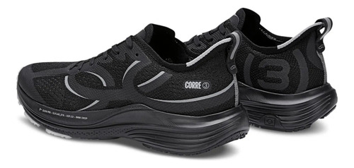 Zapatilla Running Hombre Corre 3 Negro