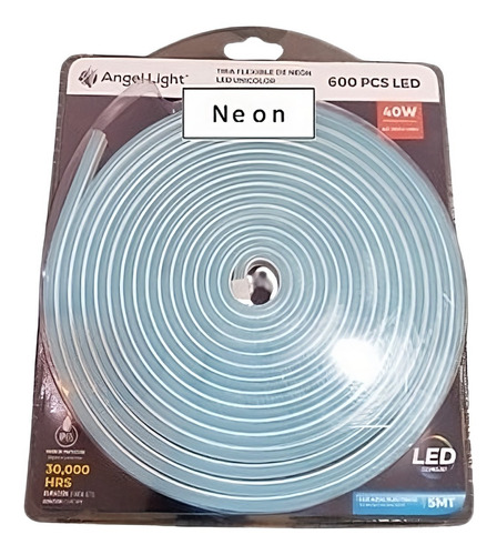 Cinta Led Flexible Neon Unicolor 110v 5 Metros + Conector