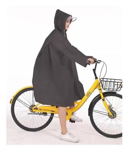 Chubasquero Eva Adulto, Caminar, Bicicleta, Poncho