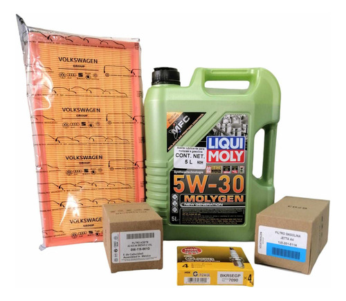 Kit Afinación Jetta A4 Clasico 2.0l (2013-2014) Liqui-moly