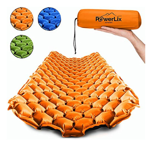 Almohadilla Para Dormir Powerlix - Colchoneta Inflable Ultra