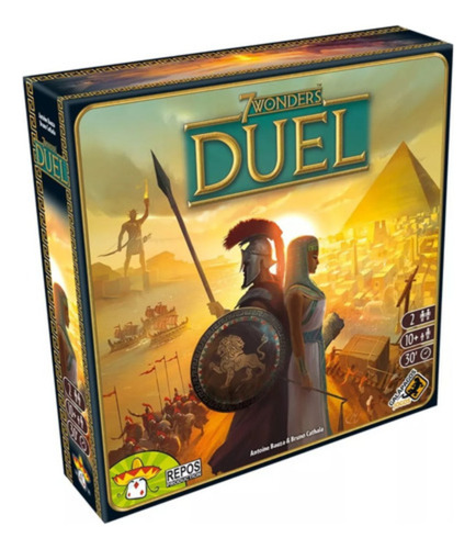7 Wonders Duel Galápagos Jogo De Tabuleiro