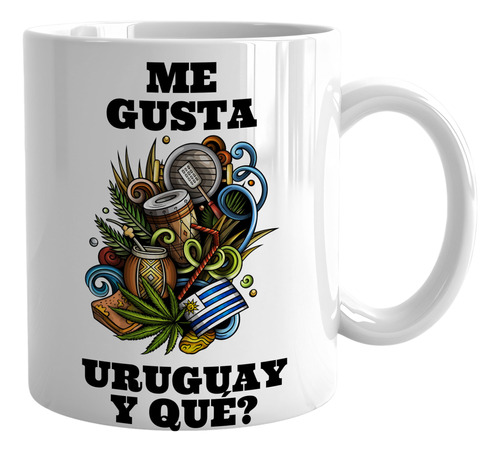 Taza Me Gusta Uruguay Murga