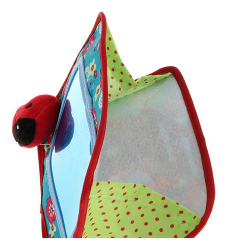 A Baby Floor Mirror Toy And Throw Toy