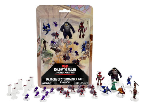 Wizkids Dd Idols Of The Realms: Dragons Of Stormwnweck Isle