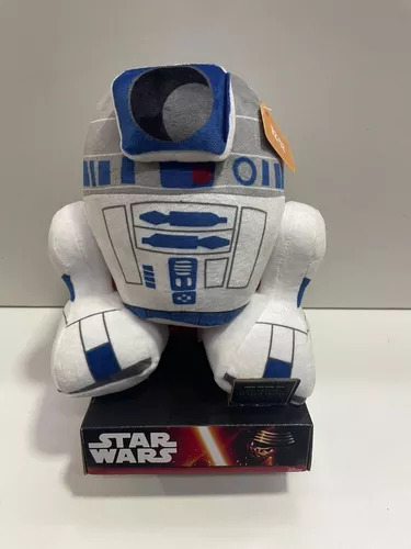 Peluche Star Wars R2-d2 Arturito En Caja 25 Cm. Color Blanco