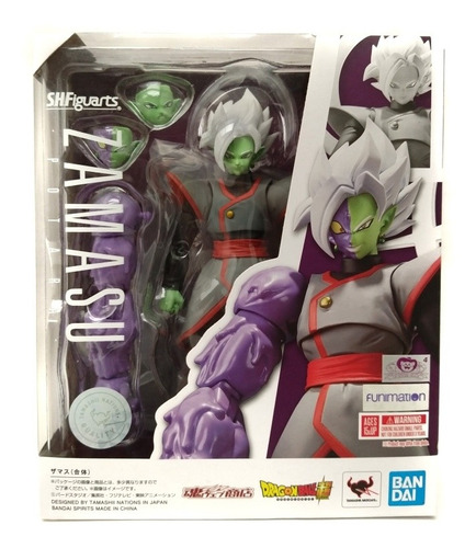 Sh Figuarts Dragon Ball Zamasu Fusión Potara Bandai Usada 