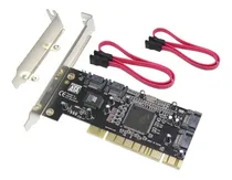 Comprar Placa Pci A Sata Para Pc Godshark 4 Puertos 2 Cables Sata
