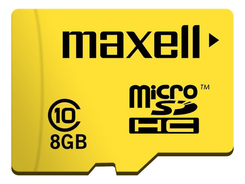 Tarjeta Memoria Micro Sd 8gb Clase 10 Uhs-1 Maxell