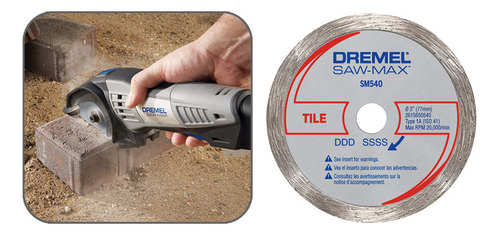 Disco Diamantado Para Azulejos Dsm540-rw Dremel Saw Max