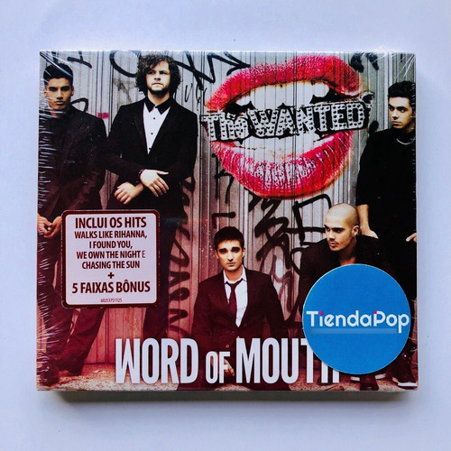 The Wanted Word Of Mouth Deluxe Digipack Edition 19 Temas