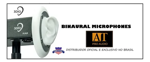 3dio Free Space Pro Ii Microfone Binaural Asmr | Parcelamento sem