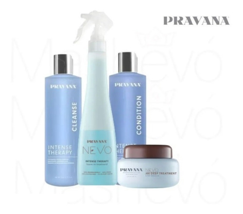 Pravana Intense Therapy Dúo 325ml + Masc 60 Deep + Bifásico 