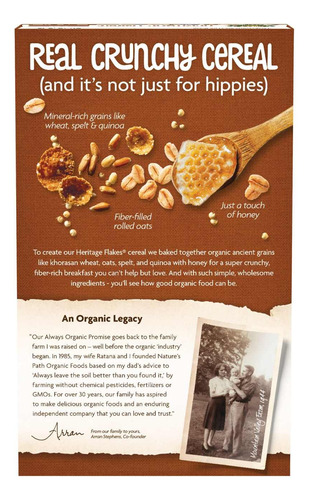 Nature's Path Heritage Flakes Cereal 375 G