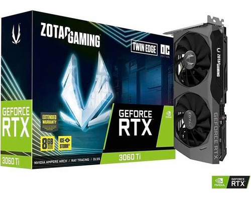 Imagen 1 de 6 de Zotac Gaming Geforce Rtx 3060 Ti Twin Edge Oc Lhr
