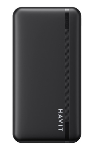 Batería Externa 10000mah Hv-pb90 20w+22.5w Negro Havit